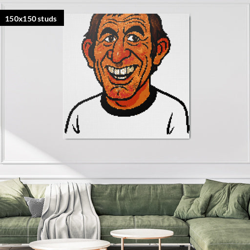 150*150studs, 120*120cm, 47,25*47,25inch