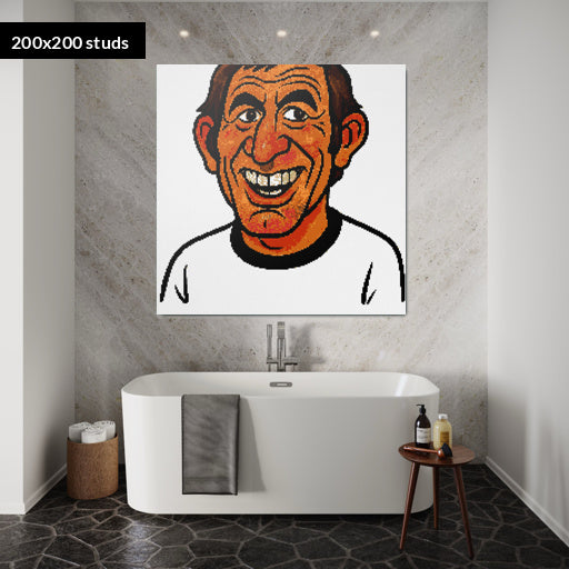 200*200studs, 160*160cm, 63*63inch