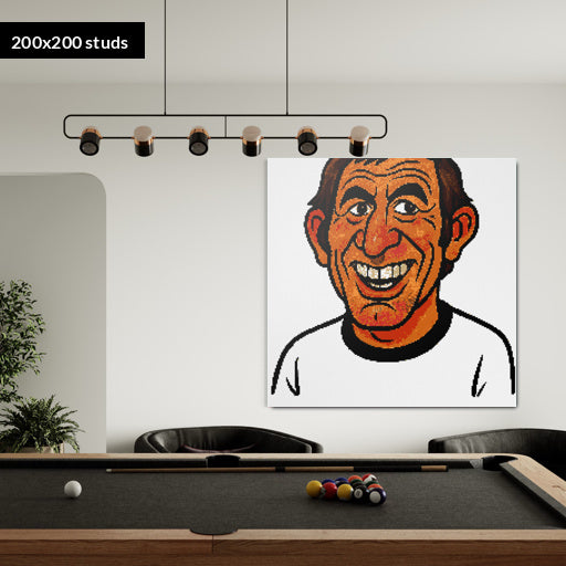 200*200studs, 160*160cm, 63*63inch