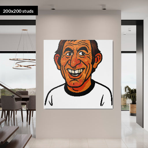 200*200studs, 160*160cm, 63*63inch