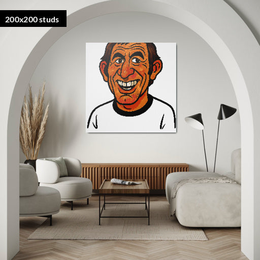 200*200studs, 160*160cm, 63*63inch