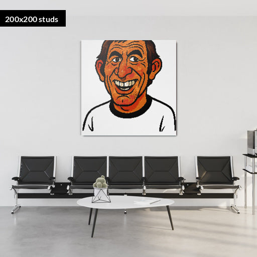 200*200studs, 160*160cm, 63*63inch