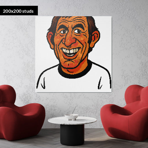 200*200studs, 160*160cm, 63*63inch