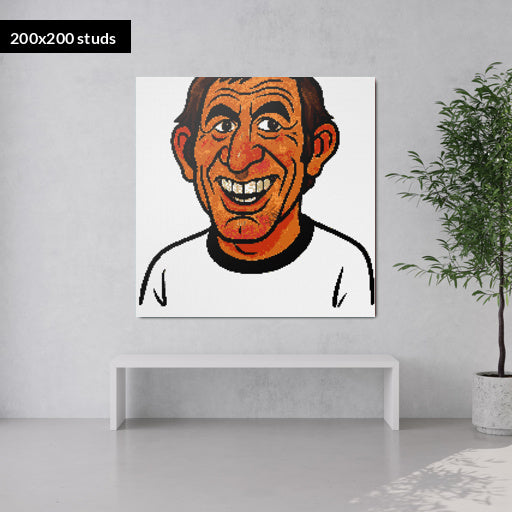 200*200studs, 160*160cm, 63*63inch