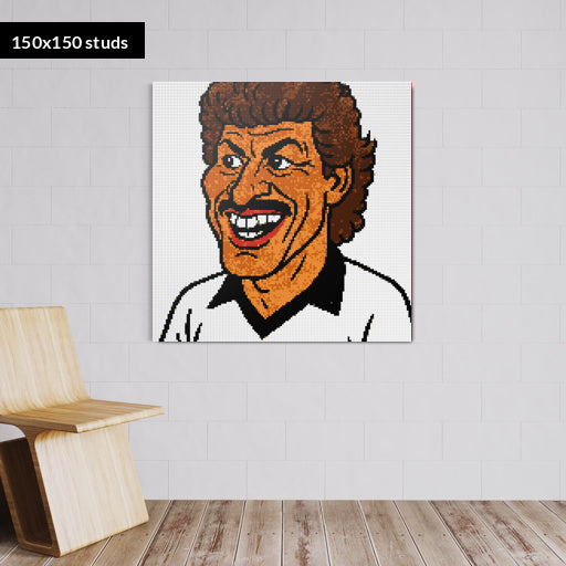 150*150studs, 120*120cm, 47,25*47,25inch