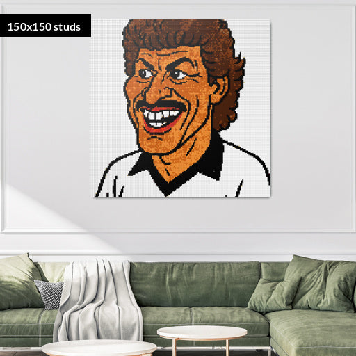 150*150studs, 120*120cm, 47,25*47,25inch