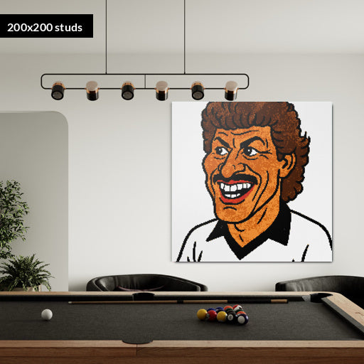 200*200studs, 160*160cm, 63*63inch