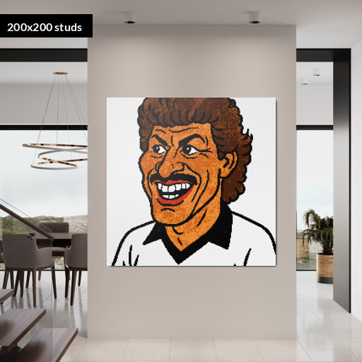 200*200studs, 160*160cm, 63*63inch