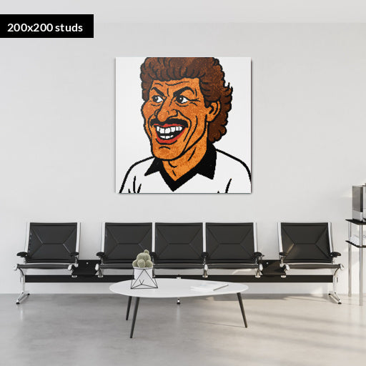 200*200studs, 160*160cm, 63*63inch