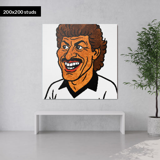 200*200studs, 160*160cm, 63*63inch