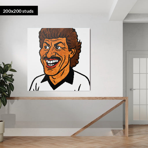 200*200studs, 160*160cm, 63*63inch