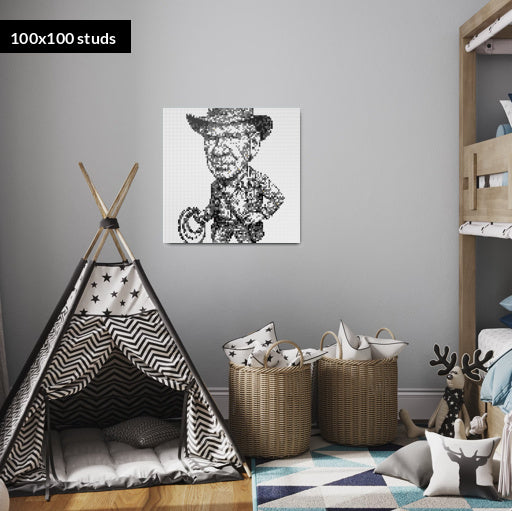 100*100studs, 80*80cm, 31,5*31,5inch