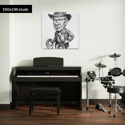 100*100studs, 80*80cm, 31,5*31,5inch