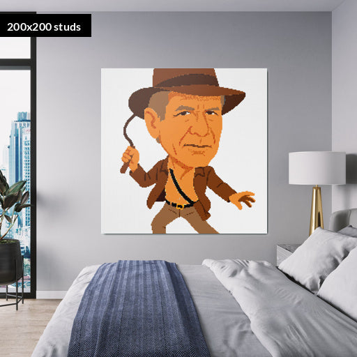 200*200studs, 160*160cm, 63*63inch