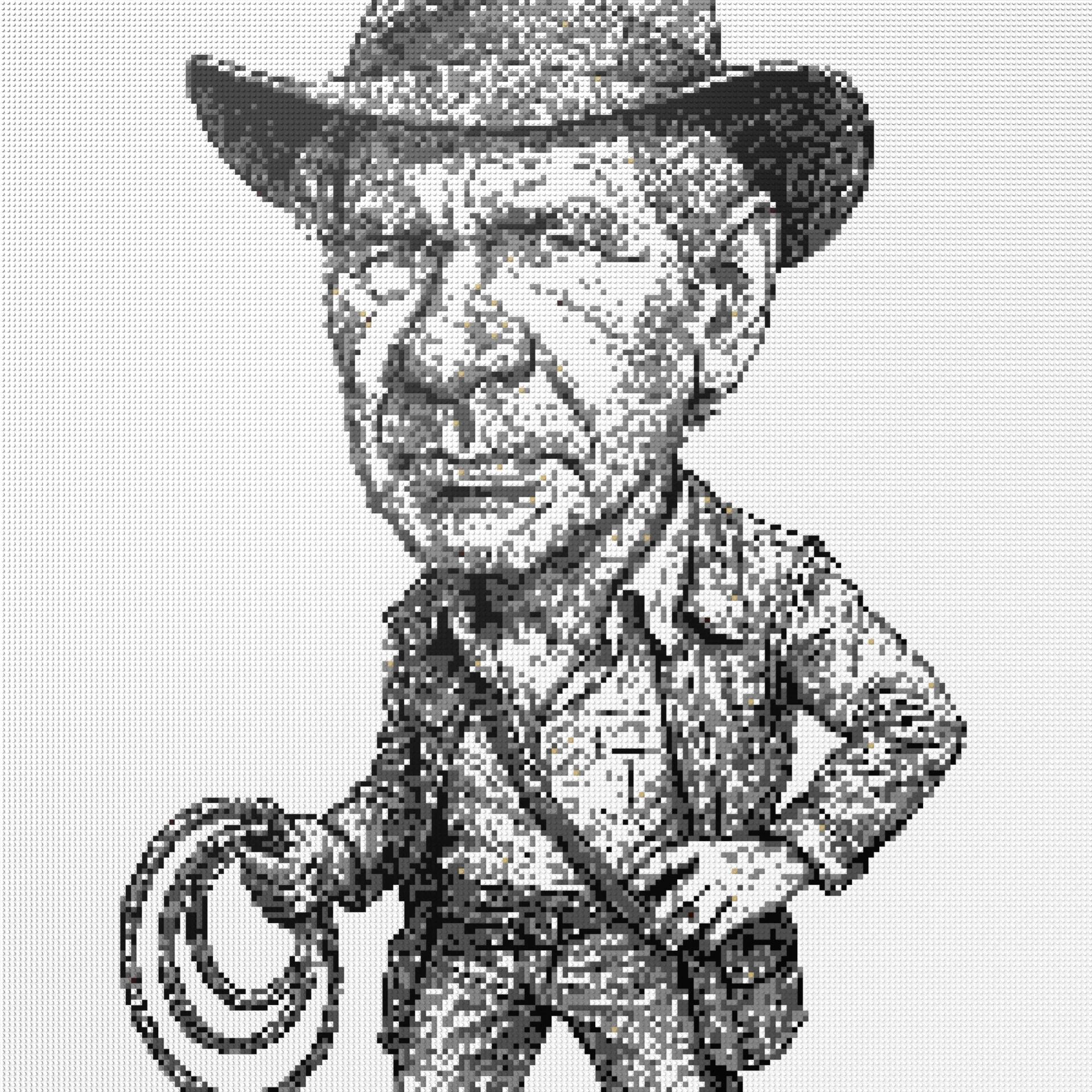 200*200studs, 160*160cm, 63*63inch