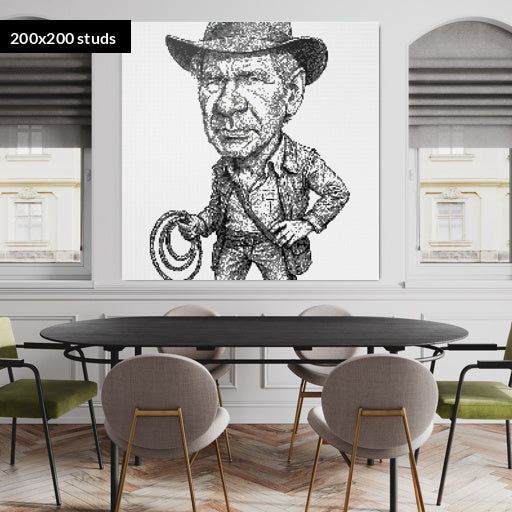 200*200studs, 160*160cm, 63*63inch