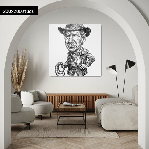 200*200studs, 160*160cm, 63*63inch