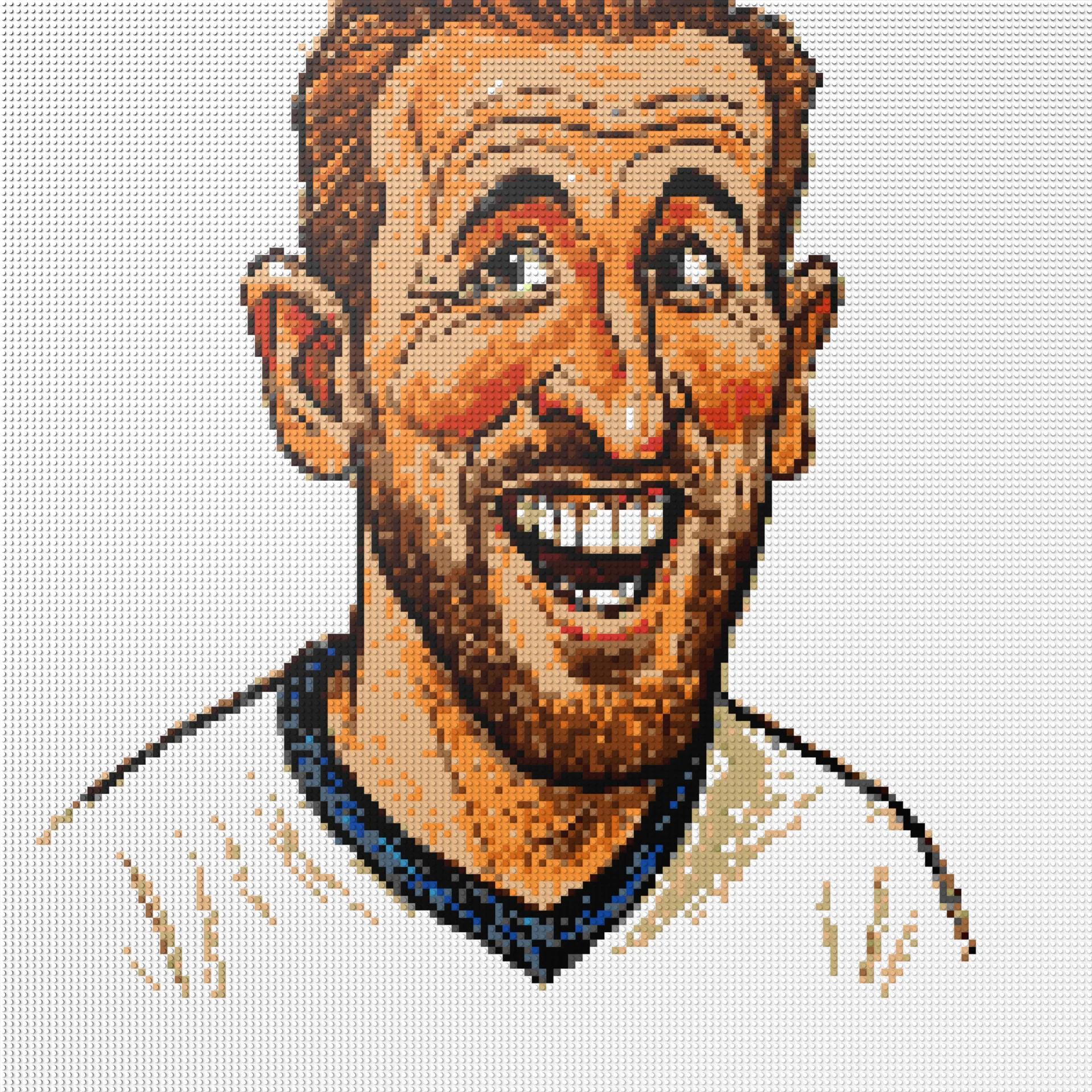 150*150studs, 120*120cm, 47,25*47,25inch