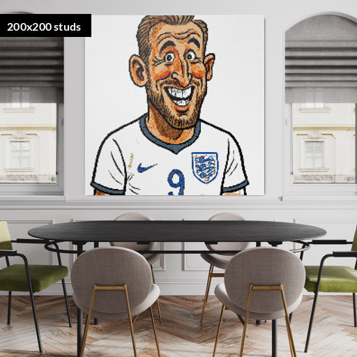 200*200studs, 160*160cm, 63*63inch