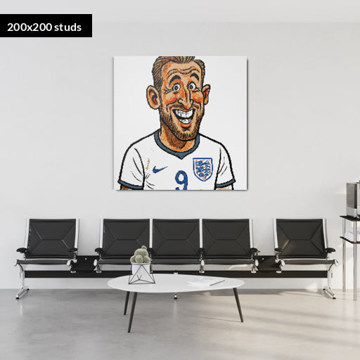 200*200studs, 160*160cm, 63*63inch