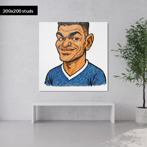 200*200studs, 160*160cm, 63*63inch