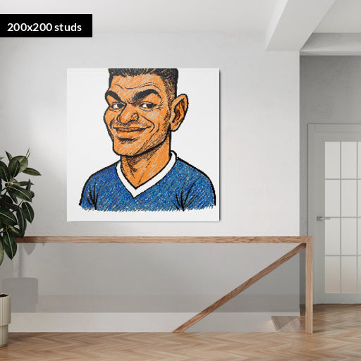 200*200studs, 160*160cm, 63*63inch