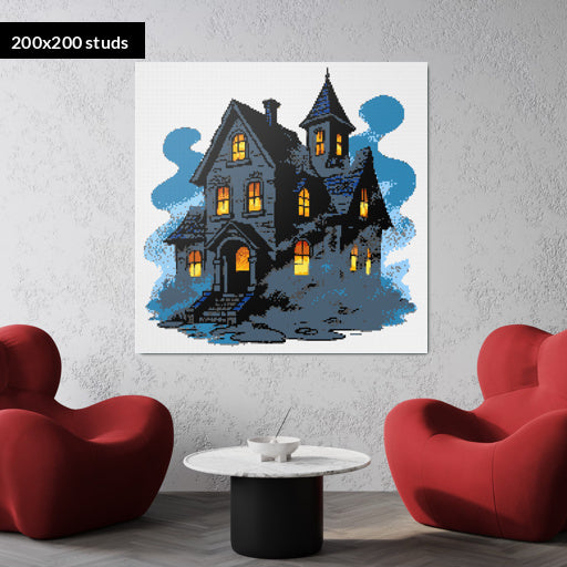 200*200studs, 160*160cm, 63*63inch