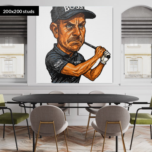 200*200studs, 160*160cm, 63*63inch