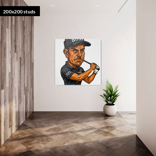 200*200studs, 160*160cm, 63*63inch