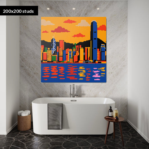 200*200studs, 160*160cm, 63*63inch