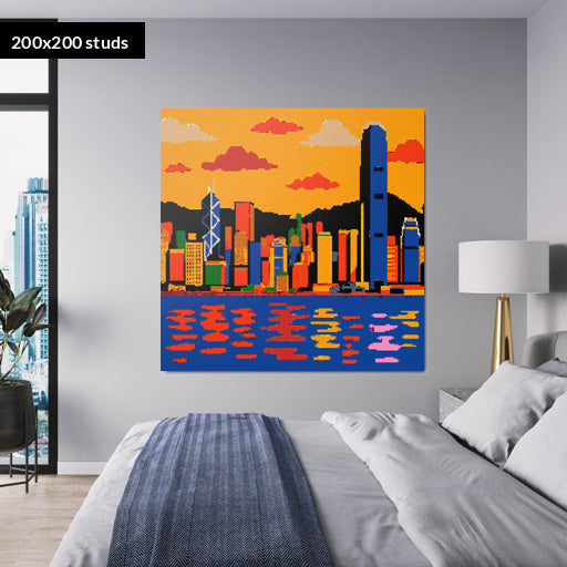 200*200studs, 160*160cm, 63*63inch