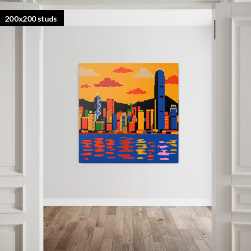 200*200studs, 160*160cm, 63*63inch