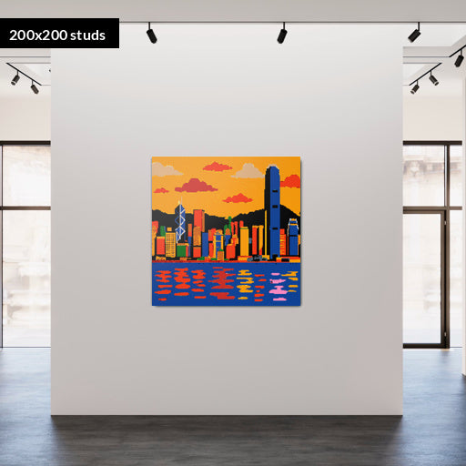 200*200studs, 160*160cm, 63*63inch