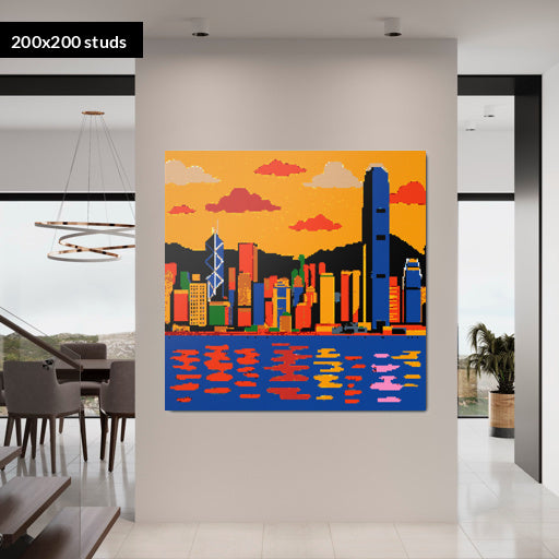 200*200studs, 160*160cm, 63*63inch