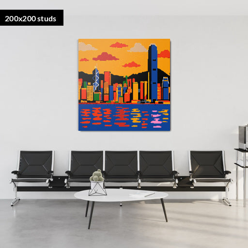 200*200studs, 160*160cm, 63*63inch