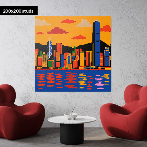 200*200studs, 160*160cm, 63*63inch