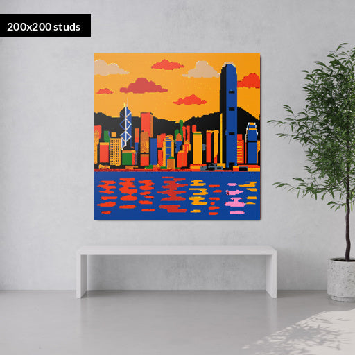 200*200studs, 160*160cm, 63*63inch