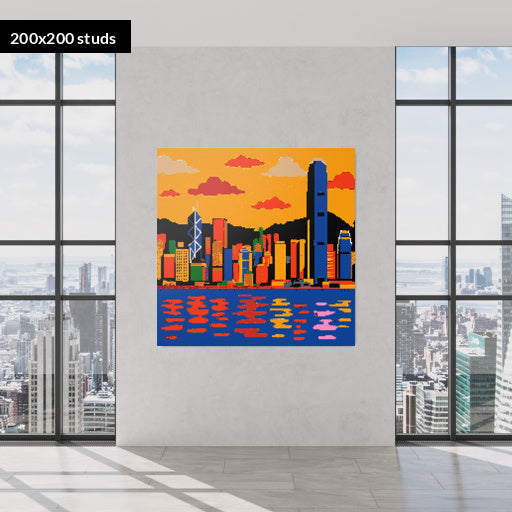 200*200studs, 160*160cm, 63*63inch