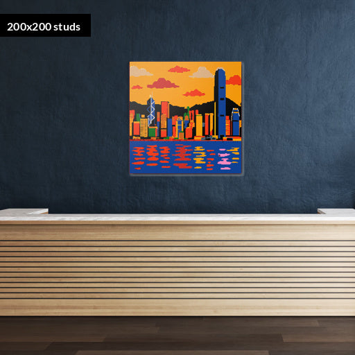 200*200studs, 160*160cm, 63*63inch