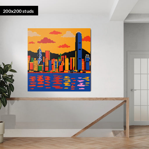 200*200studs, 160*160cm, 63*63inch