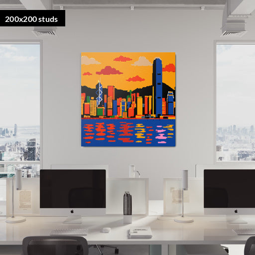 200*200studs, 160*160cm, 63*63inch