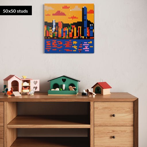 50*50studs, 40*40cm, 15,75*15,75inch