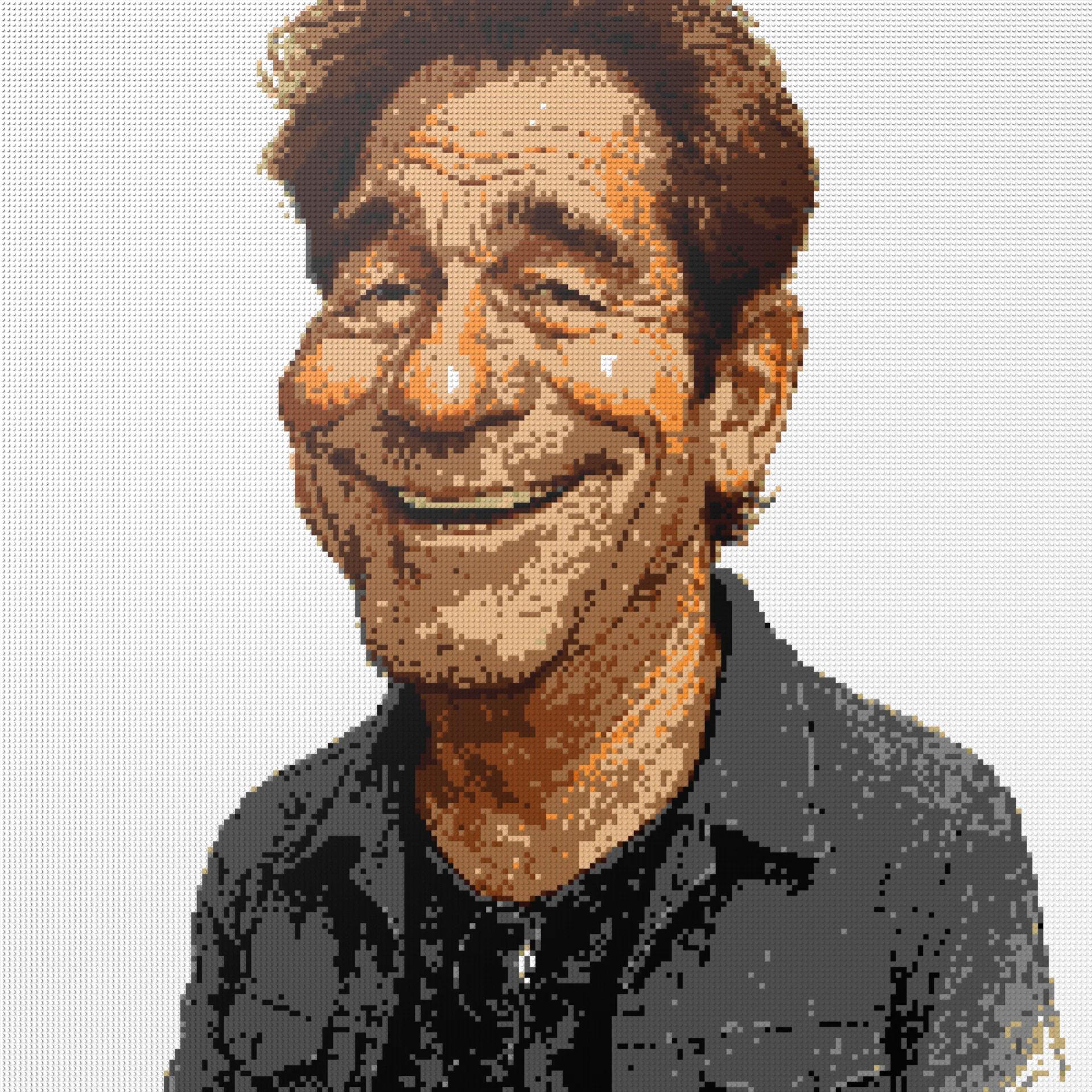 200*200studs, 160*160cm, 63*63inch