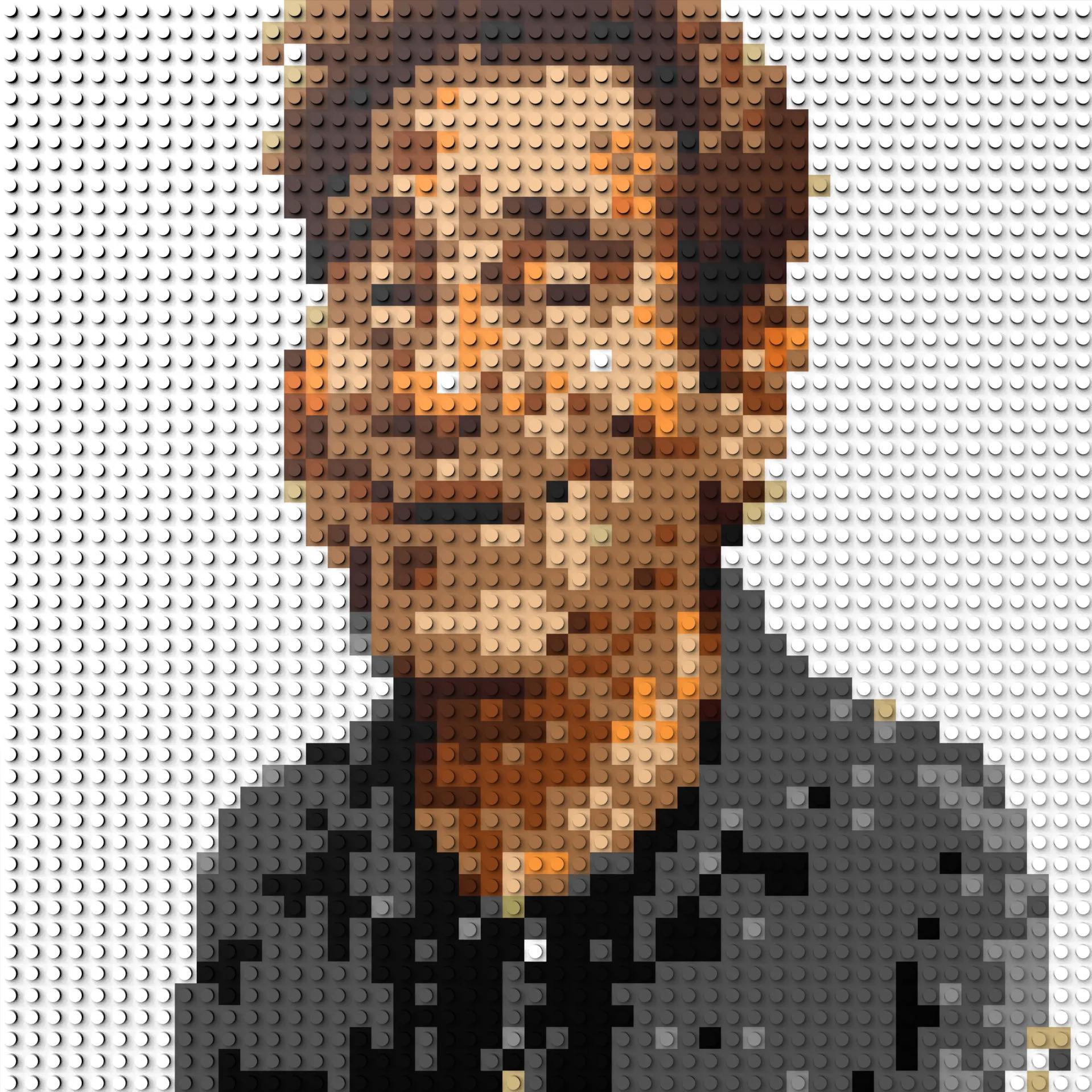 50*50studs, 40*40cm, 15,75*15,75inch