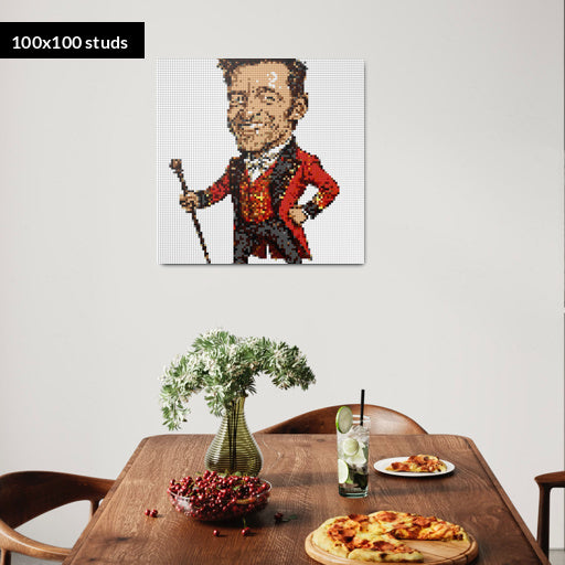 100*100studs, 80*80cm, 31,5*31,5inch