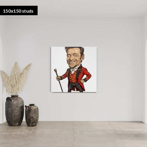 150*150studs, 120*120cm, 47,25*47,25inch