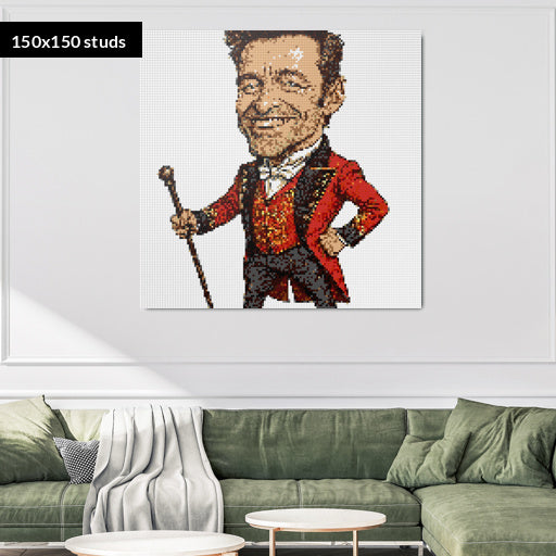 150*150studs, 120*120cm, 47,25*47,25inch