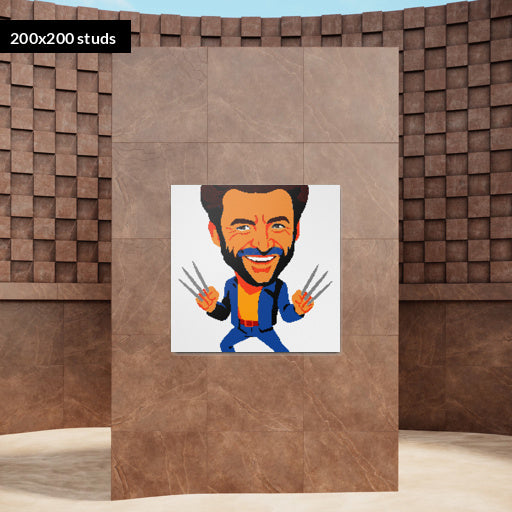 200*200studs, 160*160cm, 63*63inch
