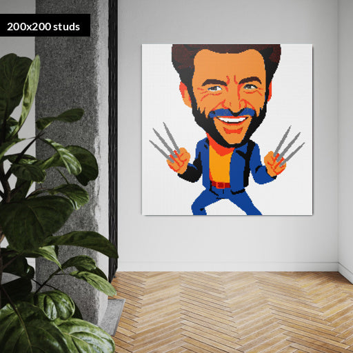 200*200studs, 160*160cm, 63*63inch