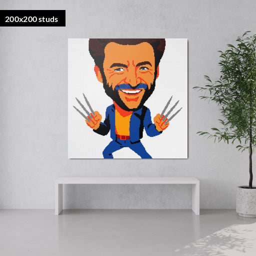 200*200studs, 160*160cm, 63*63inch